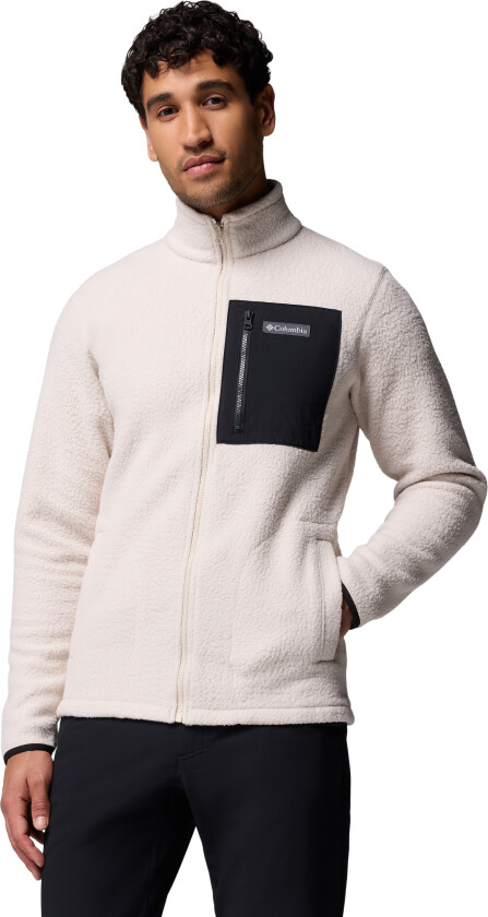 Men's Jasper Ridge Pebbled Fleece Jacket Stone Green, Antique Moss