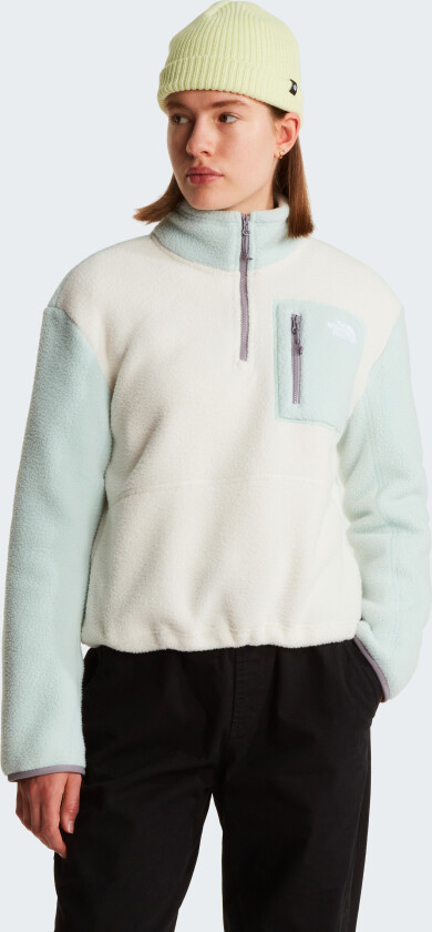 Women's Yumiori 1/4 Zip White Dune/opal Frost/t