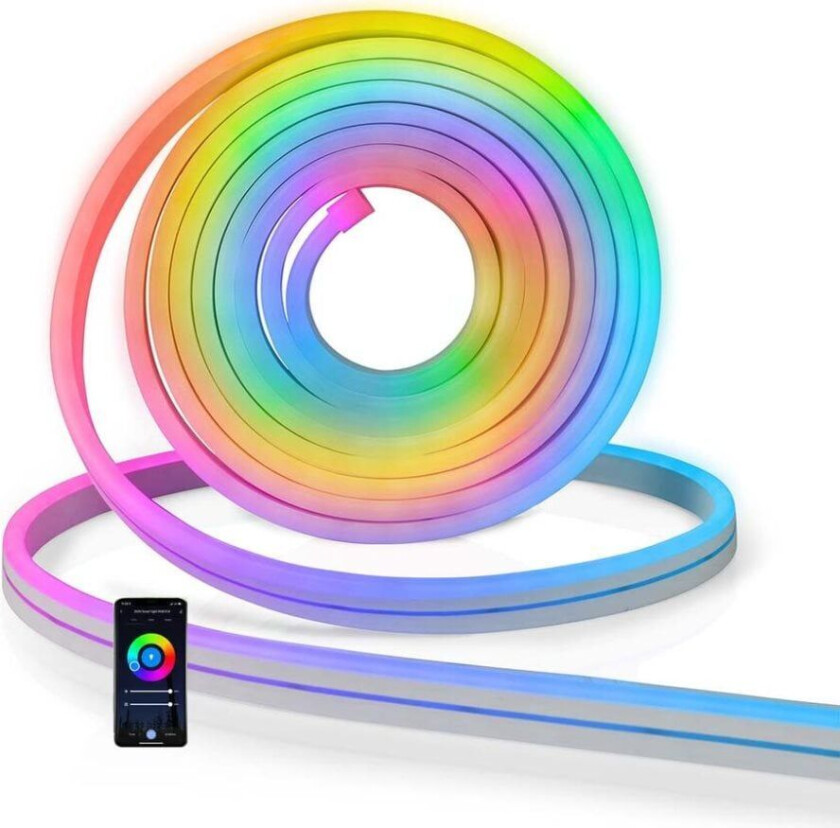 SiGN Smart Home WiFi RGB Utendørs-Lysslynge, IP44, 5m