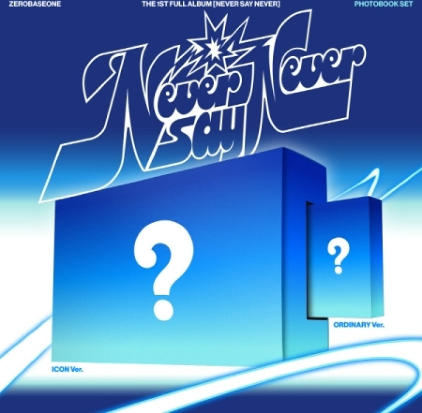 Zerobaseone Never Say Never Photobook Random Cover Version CD