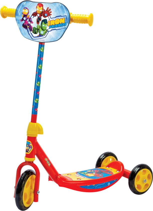 Sparkesykkel - Iron Man - - OneSize - Sparkehjul