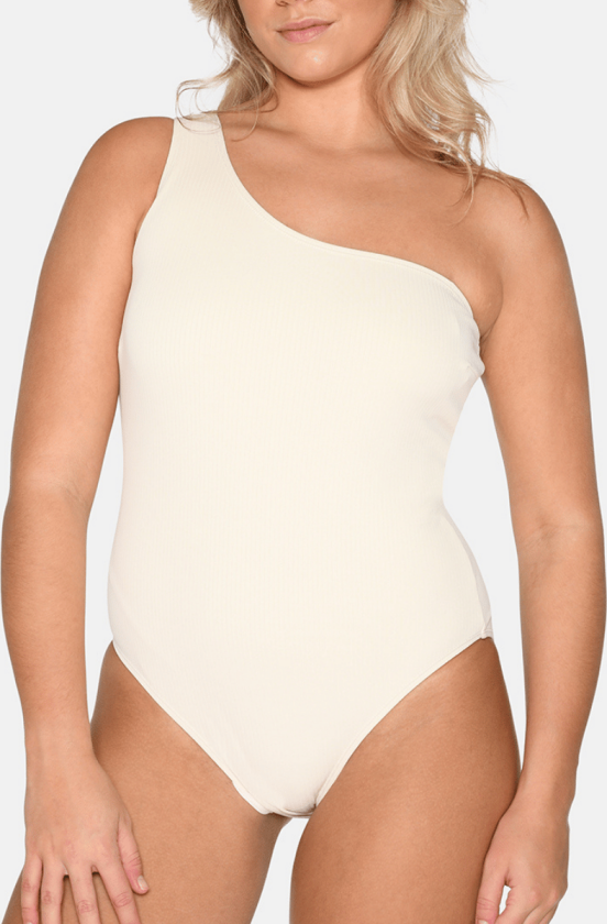 Camilla badedrakt uten bøyle, beige, Størrelse: 36, Kvinner