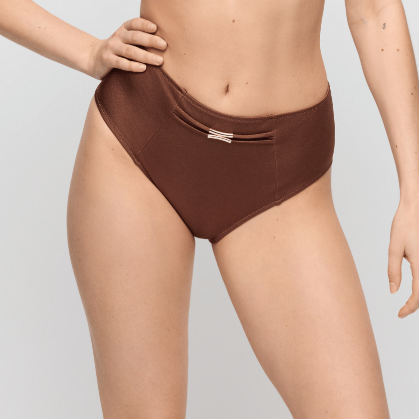 Marie Jo Hello Sunset maxi-bikinitruse, brun, Størrelse: 42, Kvinner