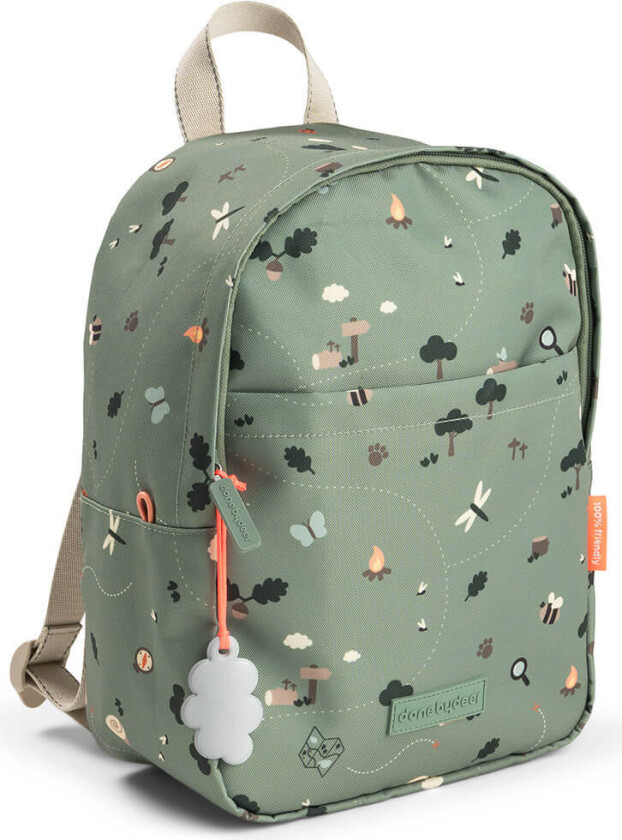 Kids backpack Tiny trails - Green - 7,5 L