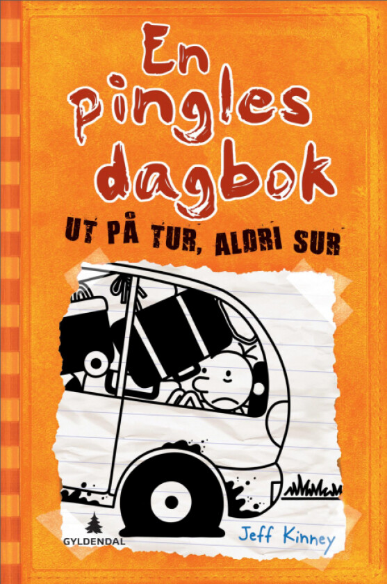 Ut på tur, aldri sur av Jeff Kinney