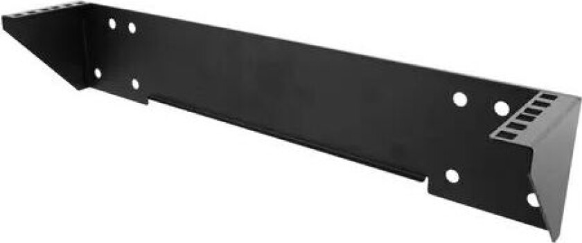 Vertikalt Veggfeste 19" 2u Svart