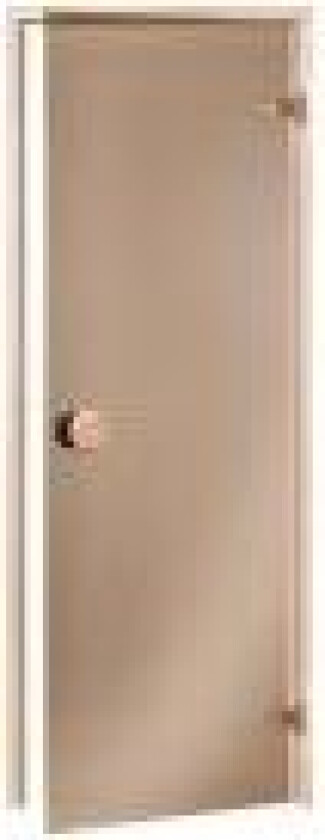 Andres Sauna Door Eco 7X19 Bronze Glass, Pine