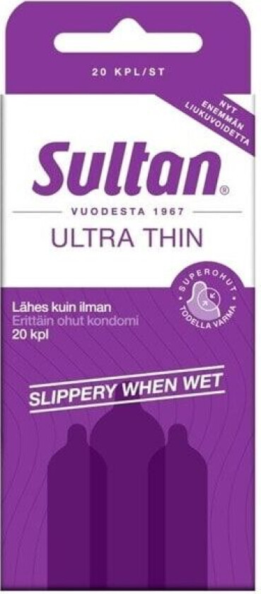 Sultan Ultra Thin 20 kpl/st Kondomer