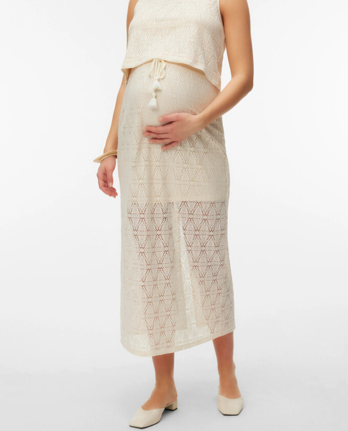 Vmmmaya Ankel Skirt Jrs - Cream - S