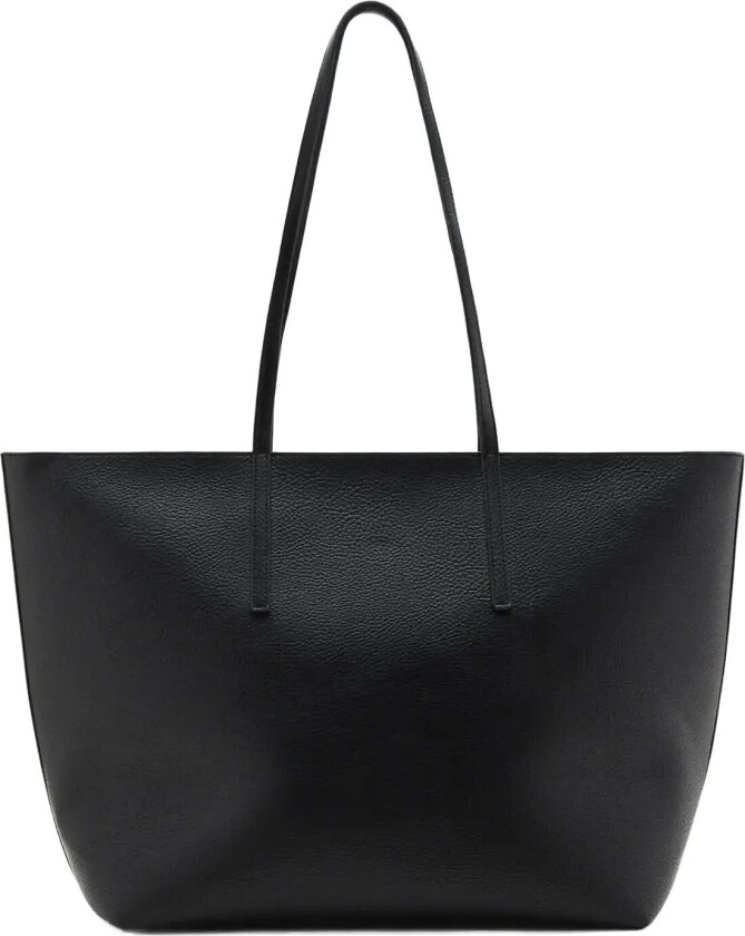 Shopper Bag With Double Handle - Black - ONE SIZE