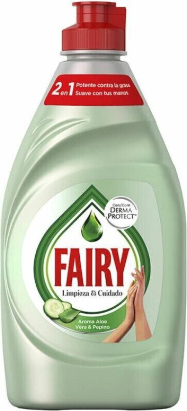 flytende oppvaskmiddel Fairy Derma Protect Aloe Vera 340 ml