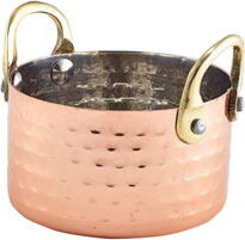 Mini Hammered Copper Gratinform 9,2 x 5 Cm