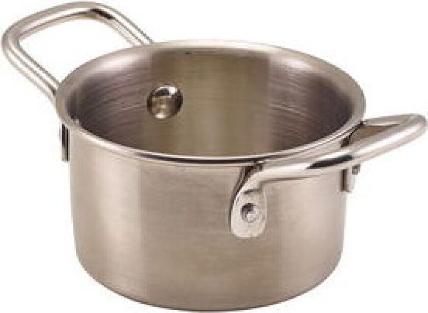 Bilde av Mini Stainless Stålcasserolegryte 9,2 x 5,2 Cm
