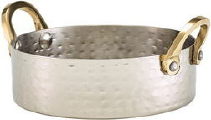 Bilde av Mini Hammered Stainless Stålgryte 12 x 3,5 Cm