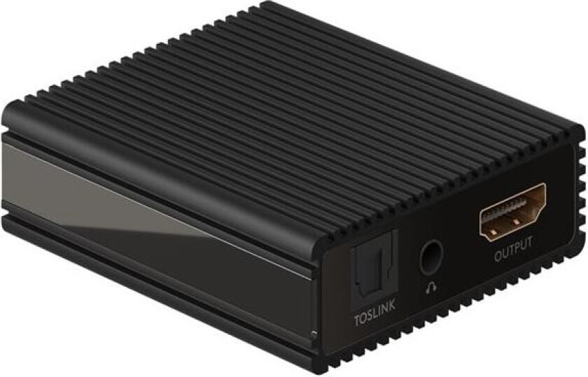 HDMI Audio Extractor 4K@30Hz / HDMI Audio Splitter / HDMI til Analog Audio Converter