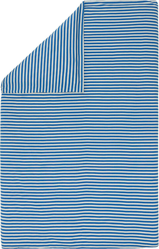 Tasaraita Dynetrekk 150x210 Cm / Off-white - Dynetrekk Bomull Blå - 075444-150