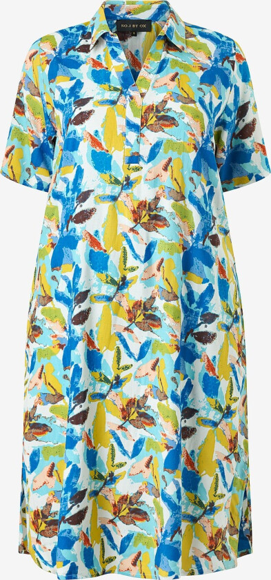 Kjole Open Collar - Flerfarget