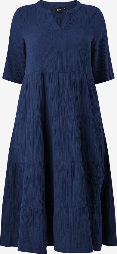 Kjole vVivu 1/2 Midi - Blå