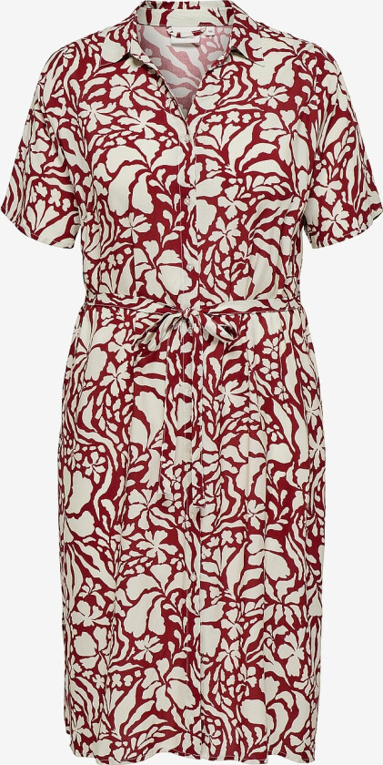 Skjortekjole carYasmin - Rød