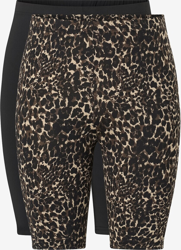 Sykkelshortser Aop 2-pakning - Brun