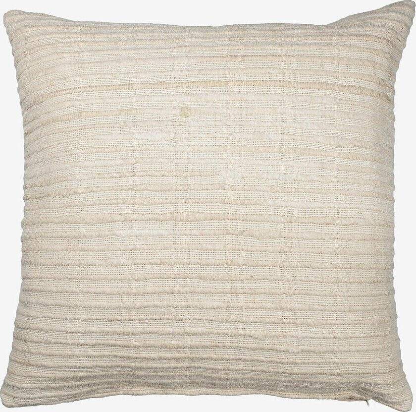 Putetrekk 50x50 med struktur - Beige