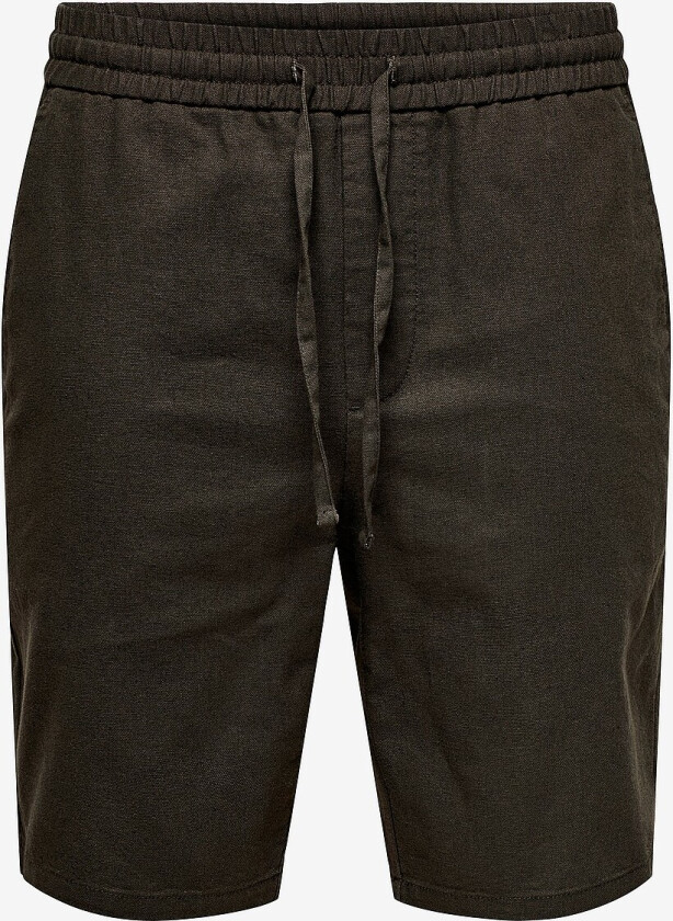 Shorts onsLinus 0007 Cot Lin Shorts - Natur