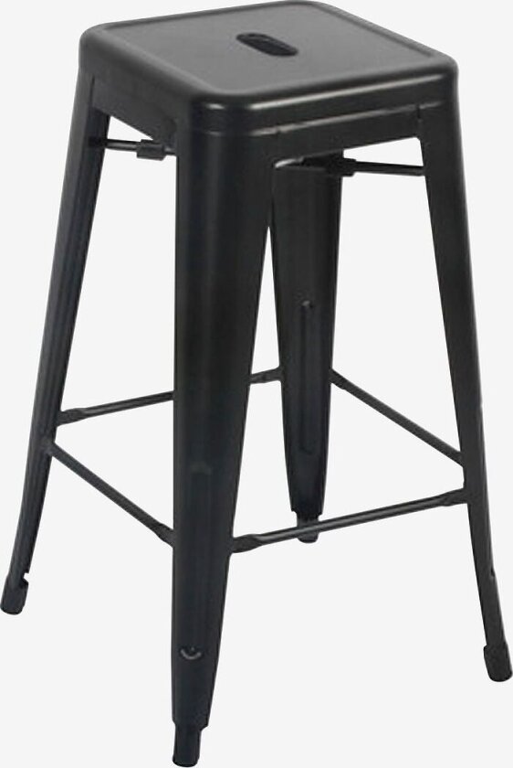 Tower Barstol 2-pakning, Svart