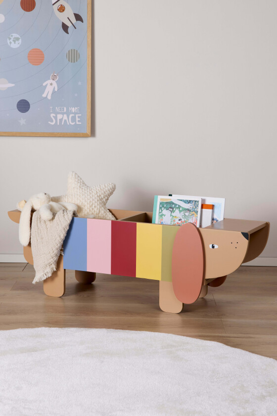 Charlie Bokhylle, Brun - Hyller & Skap - MDF