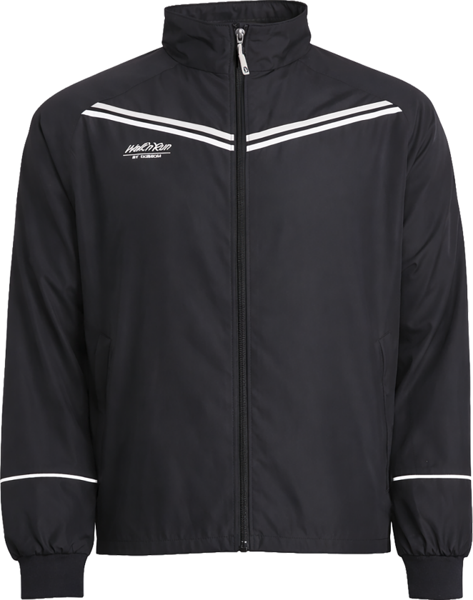 Men's Walk’n’Run Windproof Jacket Black