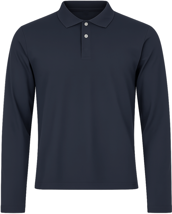 Men's Skill Long Sleeve Performance Navy