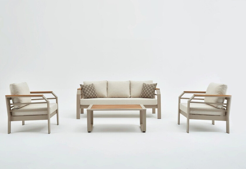 Bilde av Hage loungesett Sudassento Beige - Beige