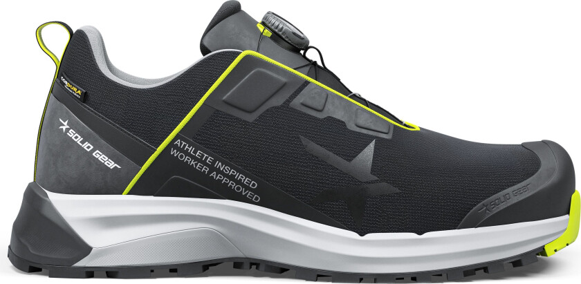 Haze 2 Low Vernesko svart/grønn 44