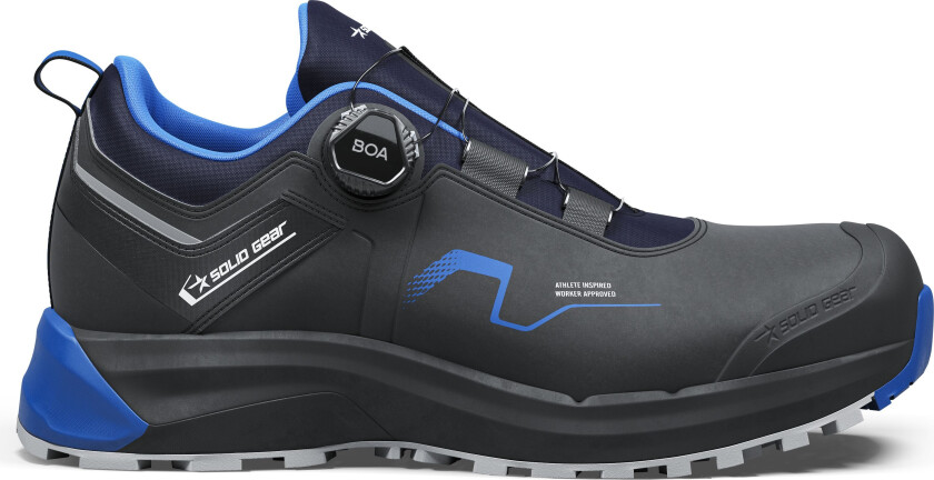 Sonar Low Vernesko svart/blå 35