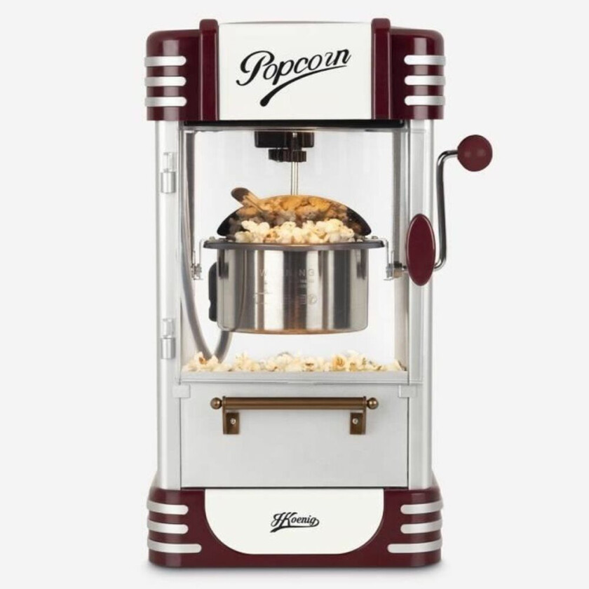 Popcornmaskin Hkoenig Rødbrun