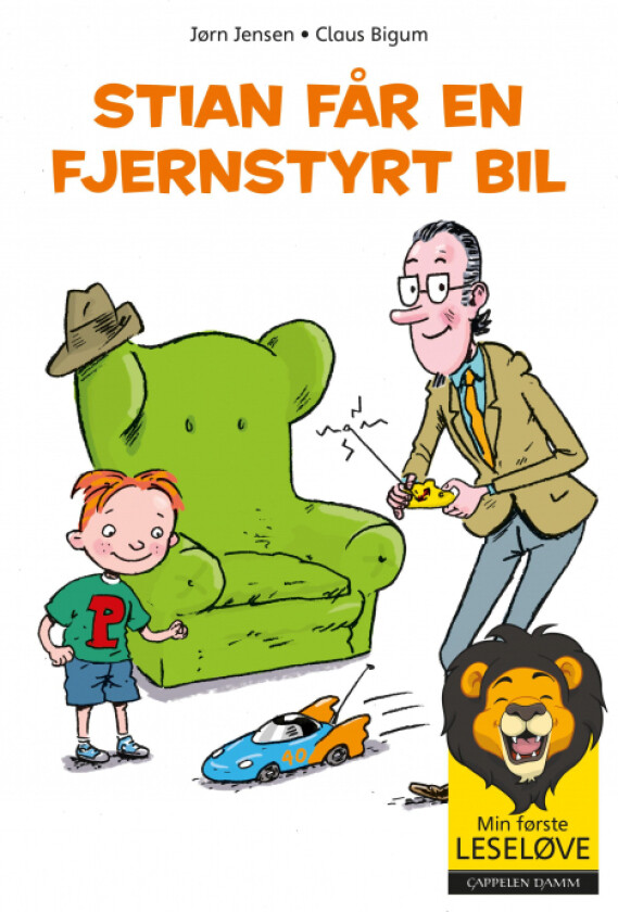 Stian får en fjernstyrt bil av Jørn Jensen