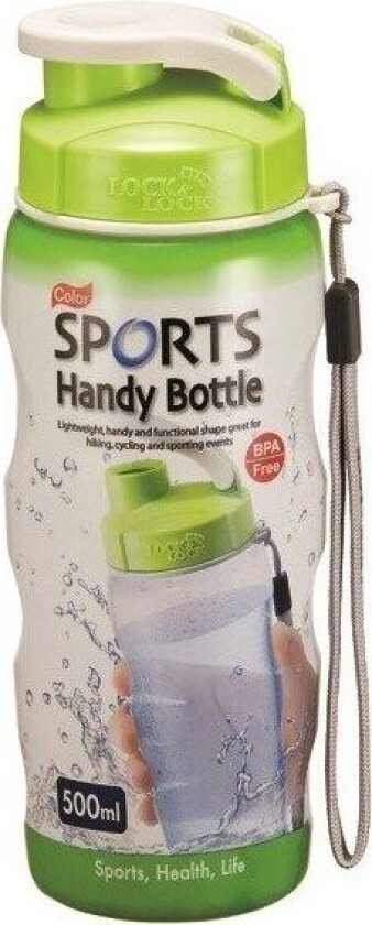 Lock & Lock Sports Handy Bottle With Carry Strap