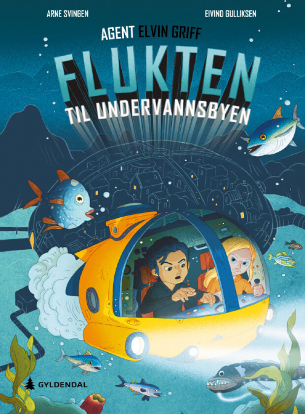 Flukten til undervannsbyen av Arne Svingen