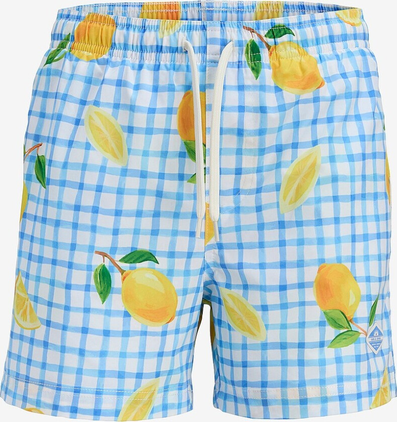 Badeshorts jpstMaui Vibes Novelty - Hvit