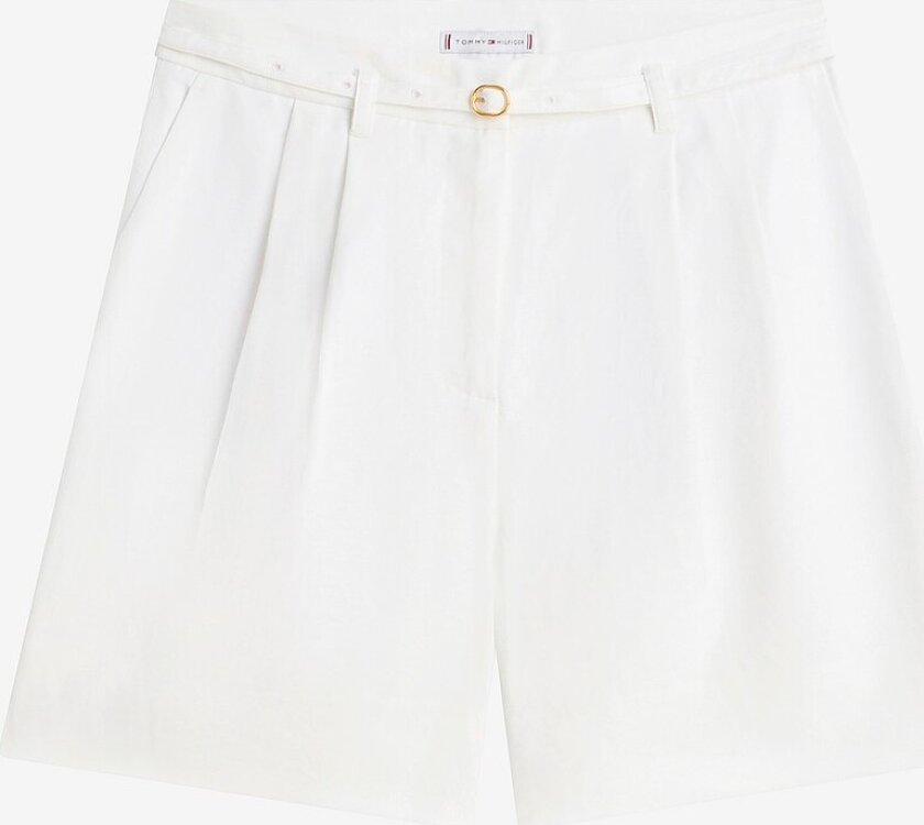 Shorts Linen Blend - Hvit