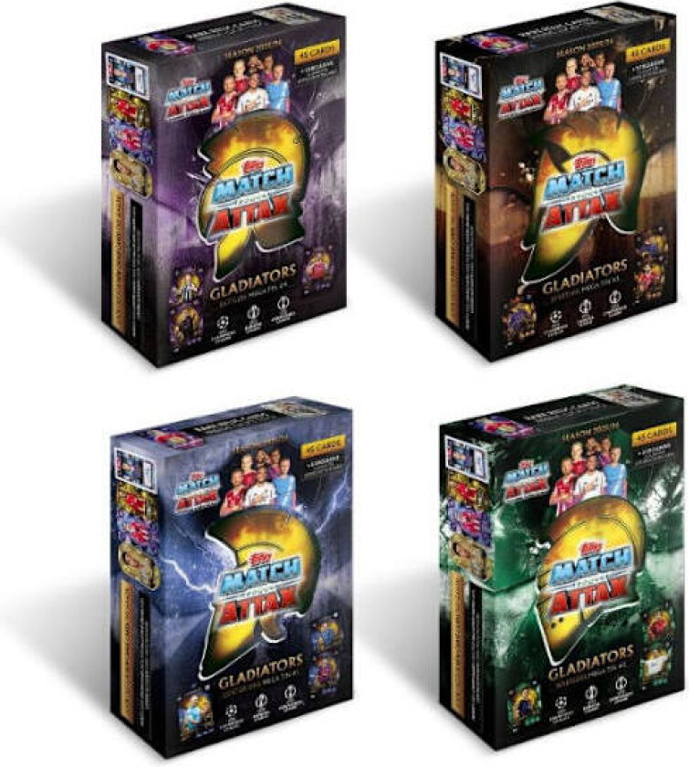 Kompatible kort Topps Match Attax Fotballkort Champions League Mega Tin Sesong 25/26