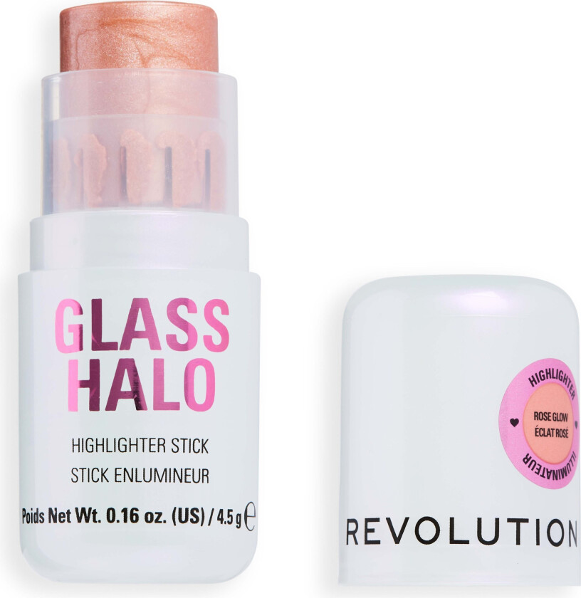 Glass Halo Highlighter Stick Rose Glow