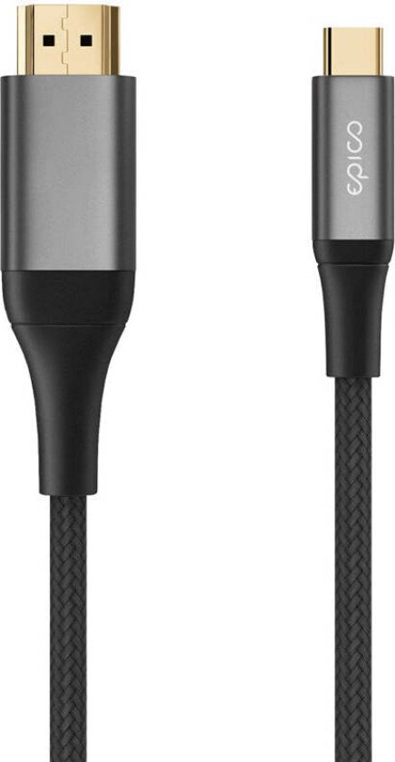 UltraLink HDMI til USB-C Kabel - 2m - 4K / 60Hz - Space Grey