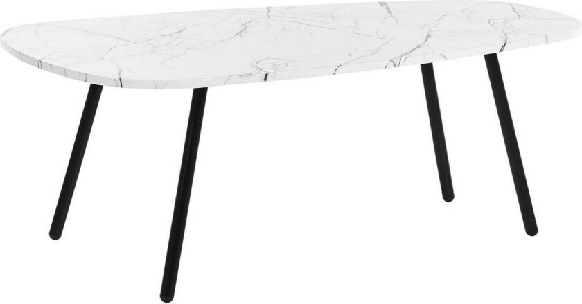 Soffbord Beliani Biddle White\|\|Black