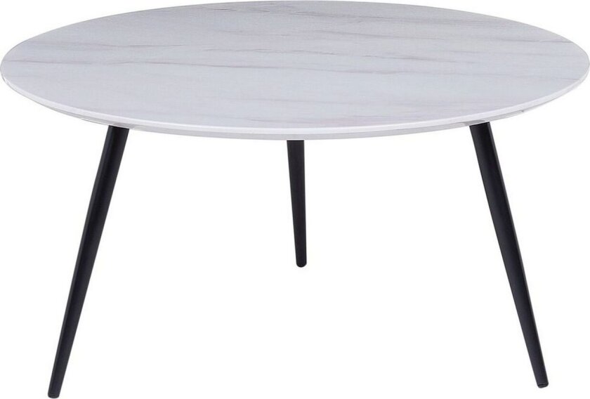 Soffbord Beliani Effie Grå White\|\|Black
