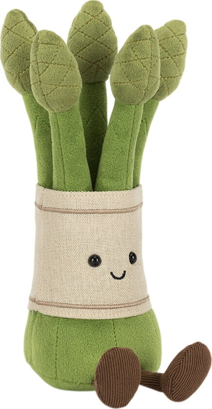 Kosedyr - 22x7 cm - Amuseables Asparges - - OneSize - Kosedyr