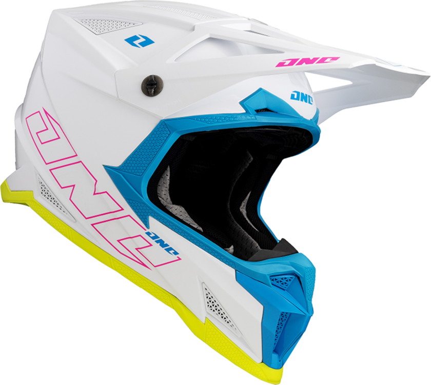 Crosshjelm One Industries X-297 Mips Horizon Miami HvitS