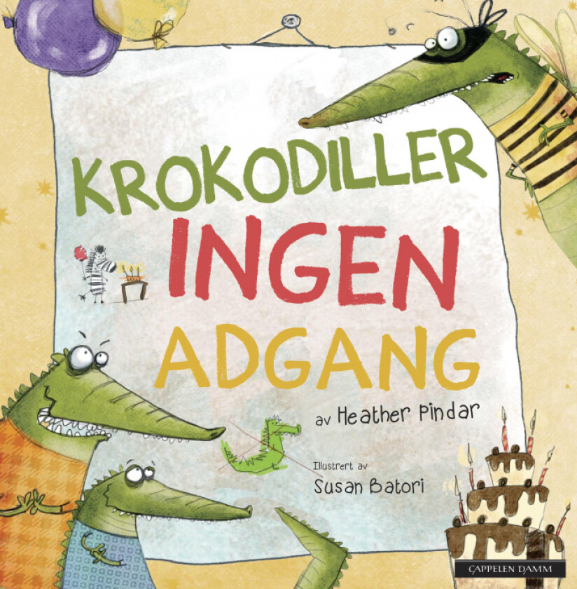Krokodiller ingen adgang av Heather Pindar