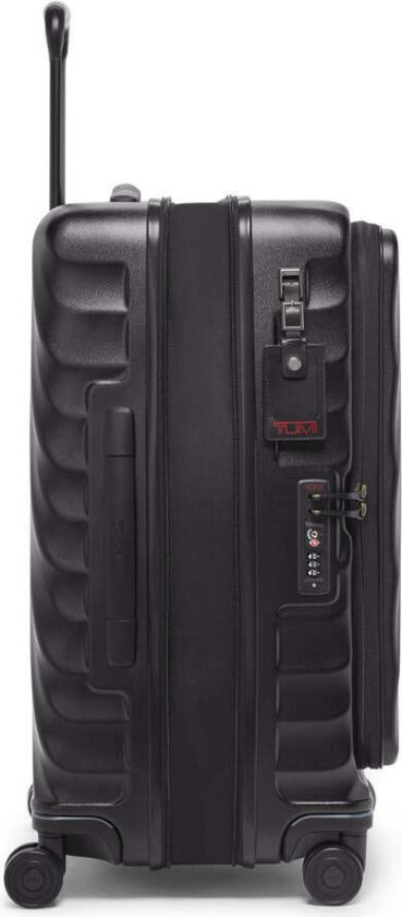 19 Degree Medium Front Access Expandable Checked Black Texture