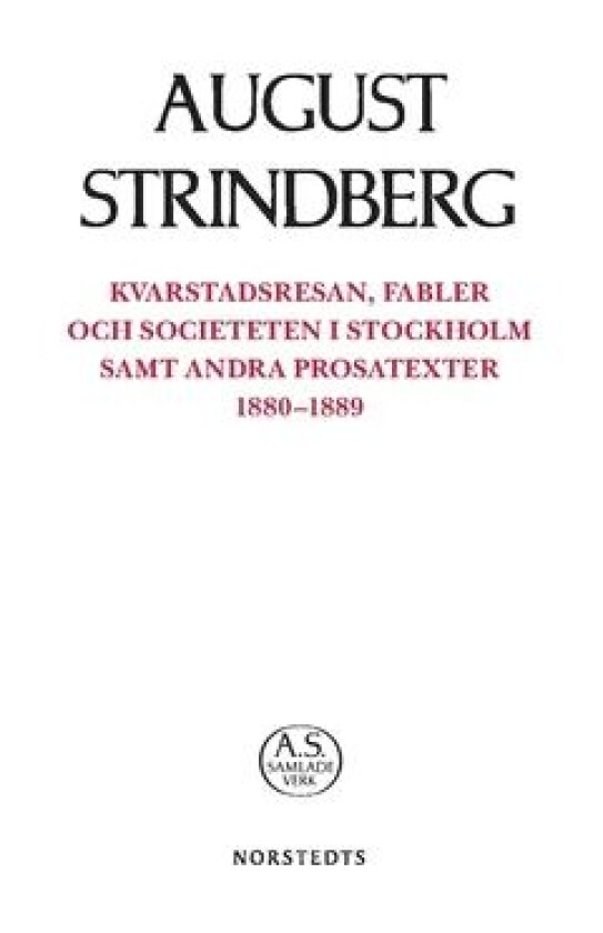 Kvarstadsresan av August Strindberg