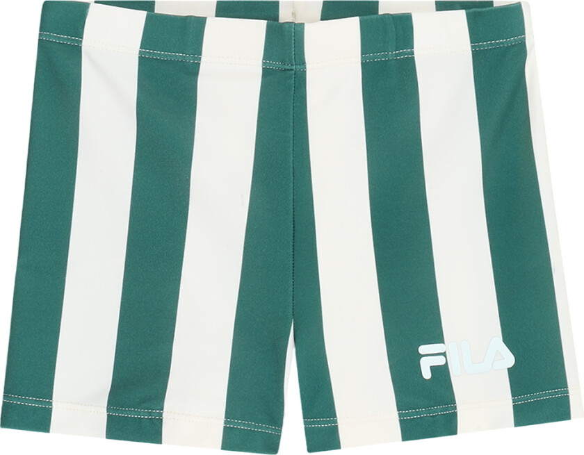 Badeshorts - Cevoli - Egret/Posy Green Blokk Striped - - 7-8 år (122-128) - Badetøy